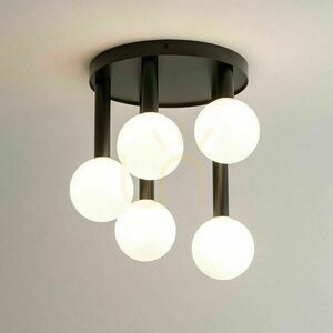 Ceiling Light Sigma Perla 5 Black 33485 small 1