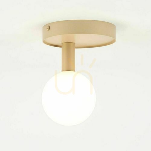 Check Ceiling Light Sigma Perla 1 Gold Beige G9 12W SKU 33602