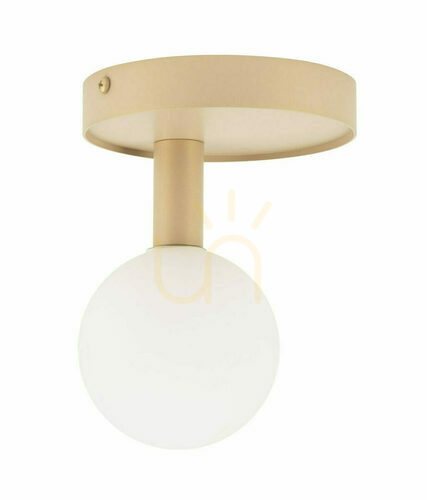 Check Ceiling Light Sigma Perla 1 Gold Beige G9 12W SKU 33602