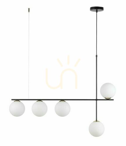 Check Pendant lamp Sigma Silia 5 black 33694