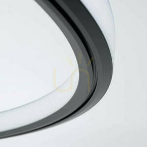 Chandelier RISA 80 black LED 3000K Thoro small 3