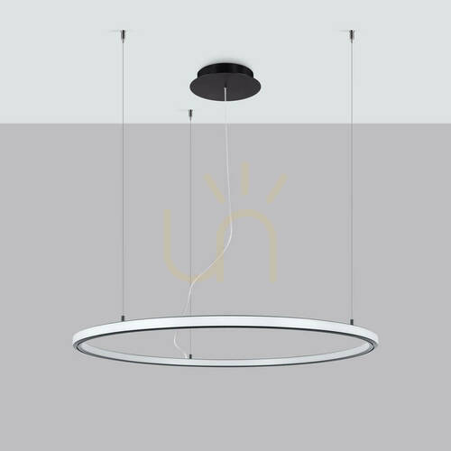 Check Chandelier RISA 80 black LED 3000K Thoro