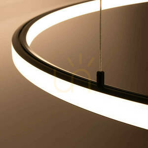 Chandelier RISA 120 black LED 3000K Thoro small 4