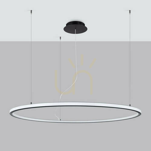 Check Chandelier RISA 120 black LED 3000K Thoro