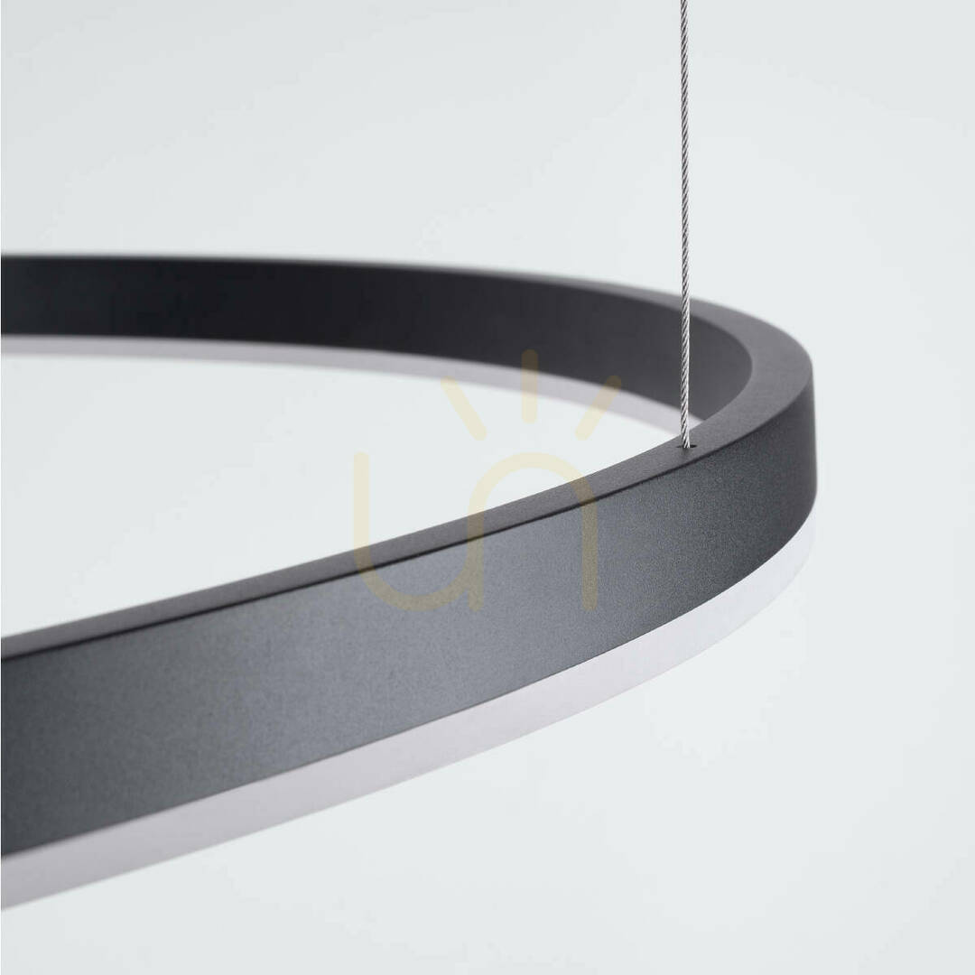 Display Chandelier ODA 80 black LED 3000K Thoro Chandelier ODA 80 black LED 3000K Thoro