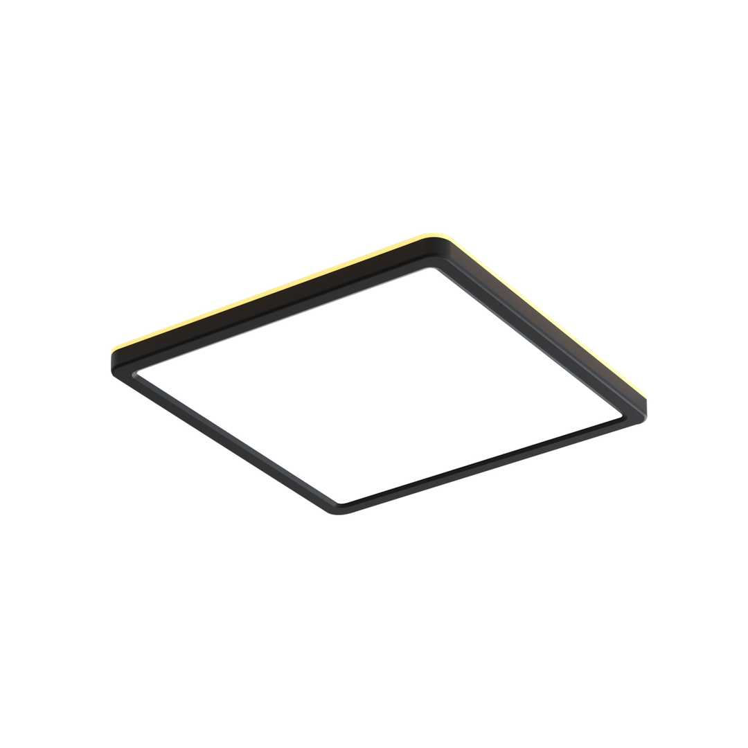 Plafon Italux Aleria LED Black 30 cm 28W 3000 lm PLF-39573-300S-28W-BL