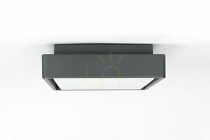 Outdoor Ceiling Light SU-MA Beni BN-KW200 LED 18W 20x20 cm Dark Ash small 1