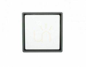 Outdoor Ceiling Light SU-MA Beni BN-KW200 LED 18W 20x20 cm Dark Ash small 2