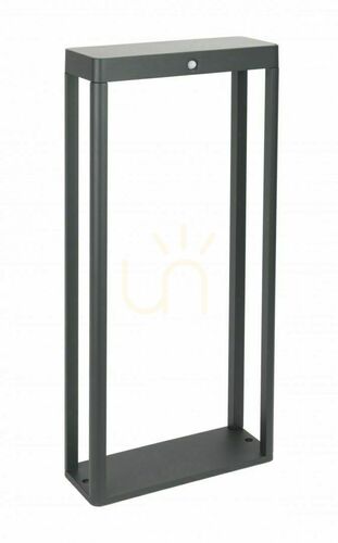 Check Outdoor Solar Post Light SU-MA ARMA ARS-500SL Dark Ash 50 cm Motion Sensor