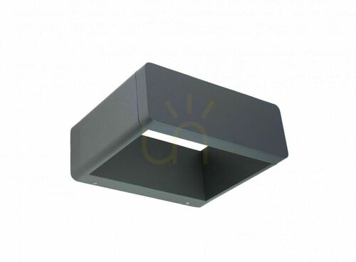 Check Outdoor Wall Lamp SU-MA FORM B FLS-K100 Dark Ash LED 9W 4000K