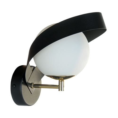 Check Wall lamp Zuma Line NELA 1140 CZARNO-gold