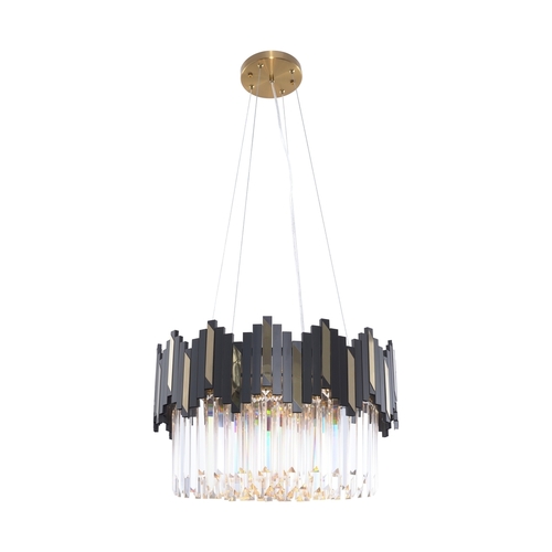 Check Pendant lamp Zuma Line ROTTA 2200018M CZARNO-gold