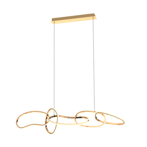 Check Pendant lamp Zuma Line EGT MD7361-5A- CHOLET gold (MD7361-5A-EGT)