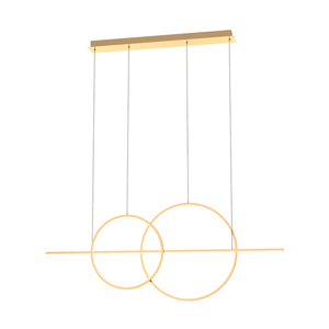 Pendant lamp Zuma Line CHOLET MD7358-2A-3GT gold small 0