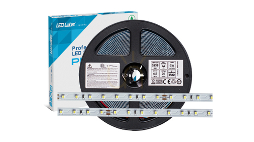 Check LED strip PRO 3Y 24V 64 LED/m 2835 SMD Warm White, 6.5W, 130lm/W, 320 LEDs, 5 m