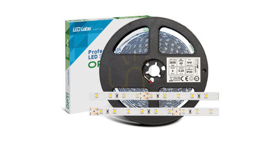 Check LED strip PRO 3YB 2835 SMD Warm White, 6W, 300 LEDs, 5 m