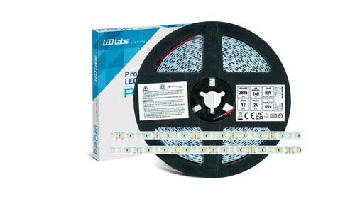 Check LED strip PRO 3Y 24V 2835 SMD Neutral White, IP20, 12W, RA90 700 LEDs, 5 m