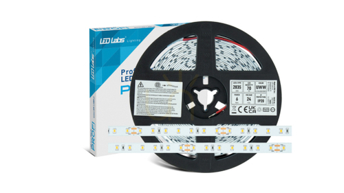 Check Tape PRO 3Y 24V 350 LED 2835 SMD 6W WW RA90, 5 m