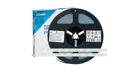 Check Tape PRO 3Y 24V 1200 LED 2835 SMD 15W WW RA90 HS, 5 m