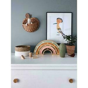 Rainbow Wood - handmade lamp small 1