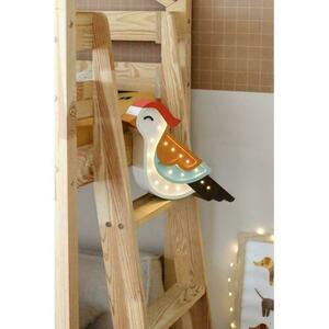 Blue bird - handmade lamp small 4