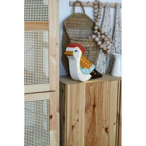 Blue bird - handmade lamp small 6