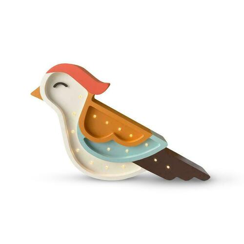 Check Blue bird - handmade lamp