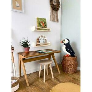 Penguin children's room lamp - handmade small 5