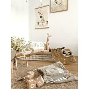 Lazy Man children's room lamp - handmade small 3