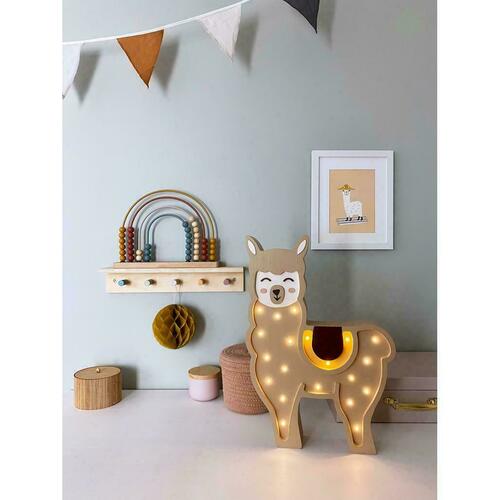 Check Alpacas handmade lamp