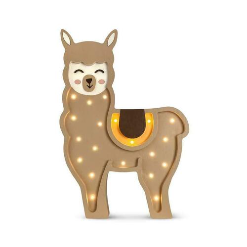 Check Alpacas handmade lamp