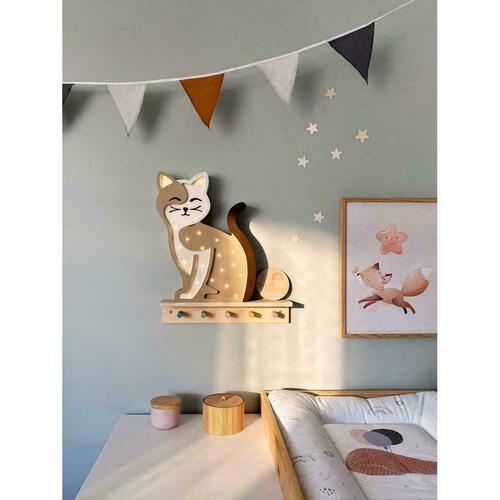 Check KOT children's lamp - handmade