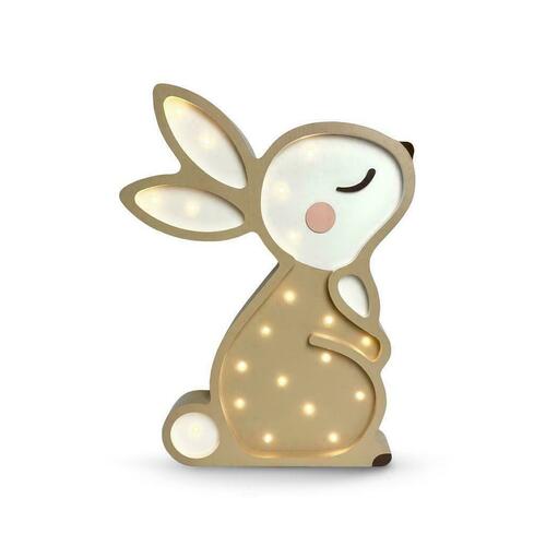 Check Children's room lamp beige Bunny - handmade
