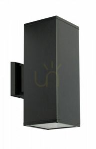 Outdoor Wall Lamp SU-MA Adela 8001 BL Black Up Down 2x60W small 0