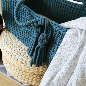 Moses basket - petrol 2 Moses basket - petrol small 2