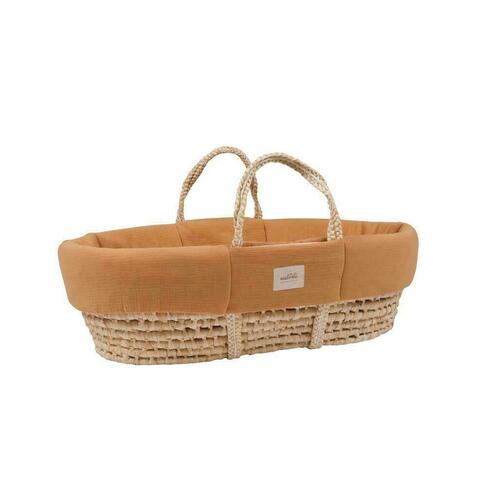 Check MUSLIN PADDED MOSES COVER CAMEL
