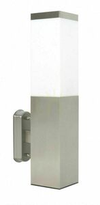 Outdoor Wall Lamp SU-MA Inox Silver Stainless Steel 34 cm SS802-A small 0