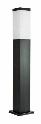 Check Outdoor Post Light SU-MA Inox Square Black 65 cm SS802-650 BL