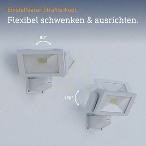 STEINEL LS 300 069247 white outdoor LED floodlight 29.5 W 4000 K without sensor small 4