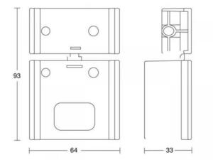 CORNER HANDLE WHITE IS2180 2 CORNER HANDLE WHITE IS2180 small 2