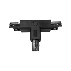 Right T-connector for 3F rails black TRA-TR-BK small 2