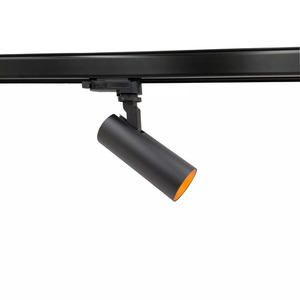 3F Luba 1xLED busbar spotlight black TRA0103-BK small 1