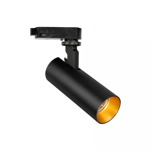Check 3F Luba 1xLED busbar spotlight black TRA0103-BK
