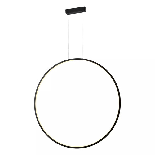 Check LOOP M Black IP44 Bathroom Pendant Lamp PL0119-85-BK