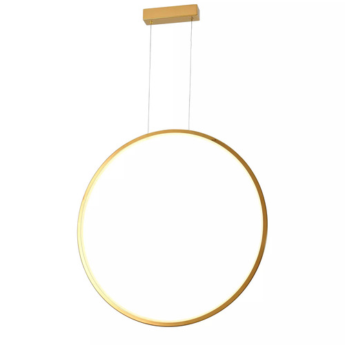 Check LOOP S Gold IP44 Bathroom Pendant Lamp PL0119-65-GD