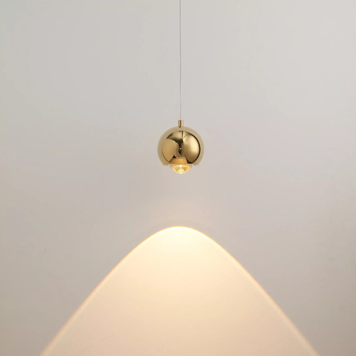Check YASKR Aurenia Gold LED Pendant Light 12cm PL0122-GD