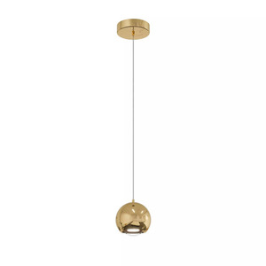 YASKR Aurenia Gold LED Pendant Light 12cm PL0122-GD small 0