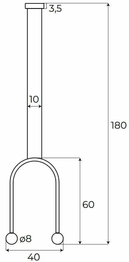 Display Pendant Light Max Light Enigma P0513 Black 2-Light LED 40 cm Pendant Light Max Light Enigma P0513 Black 2-Light LED 40 cm