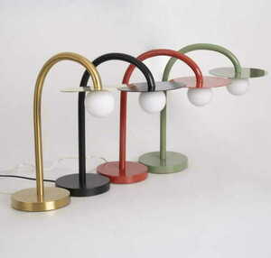 Table Lamp Max Light Enigma T0054 Gold Metal Glass 45 cm 4 Table Lamp Max Light Enigma T0054 Gold Metal Glass 45 cm small 4