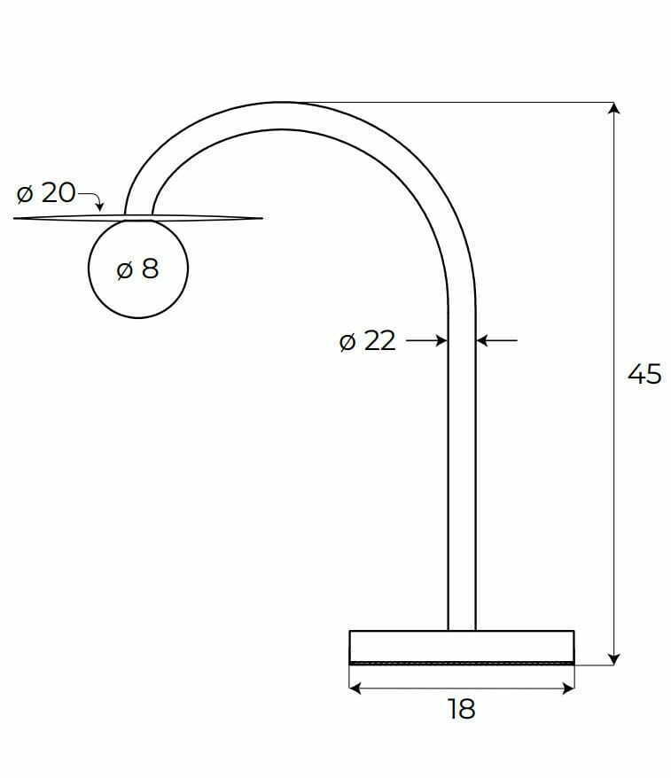 Check Table Lamp Max Light Enigma T0053 Black Metal 45 cm Table Lamp Max Light Enigma T0053 Black Metal 45 cm